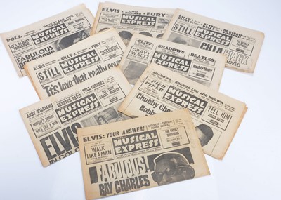 Lot 427 - New Musical Express 1963 / Beatles Tour Ad