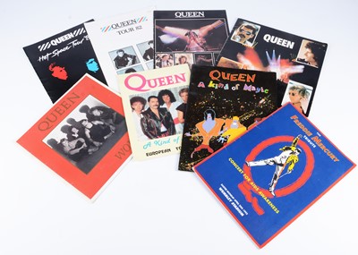 Lot 439 - Queen 1980s Concert Programmes / Photo