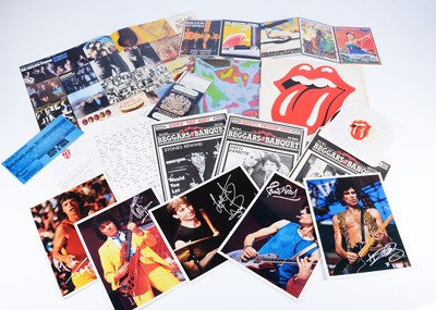 Lot 445 - Rolling Stones Beggars Banquet Fan Club Kit plus
