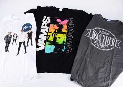 Lot 446 - The Vamps / Band T Shirts