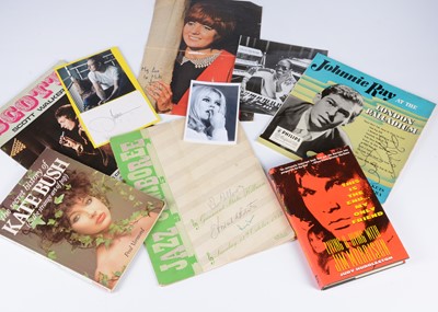 Lot 447 - Music Memorabilia / signed items