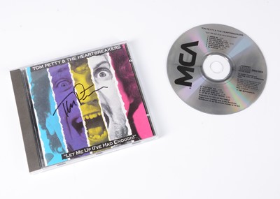 Lot 451 - Tom Petty CD / Signed