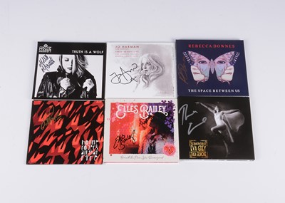 Lot 453 - Female Artist / Signed CDs