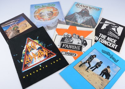 Lot 459 - Rock / Prog / Metal Concert Programmes