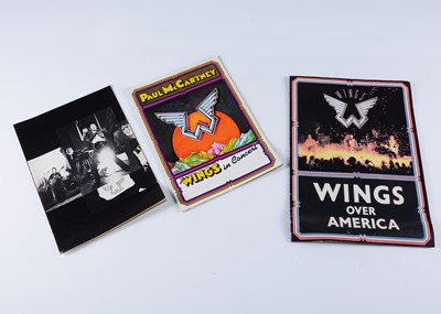 Lot 465 - Paul McCartney / Wings Memorabilia plus