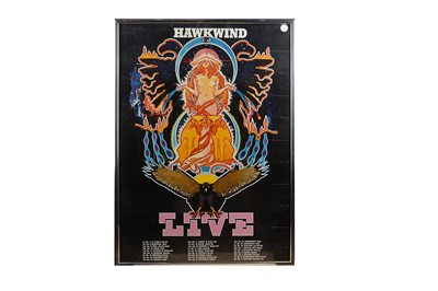 Lot 490 - Hawkwind Tour Poster