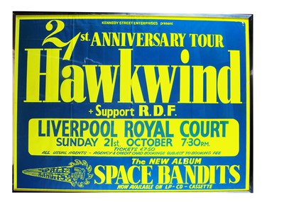 Lot 491 - Hawkwind Concert Poster
