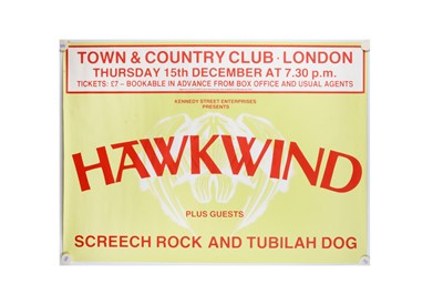 Lot 496 - Hawkwind Concert Poster