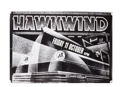 Lot 497 - Hawkwind Concert Poster
