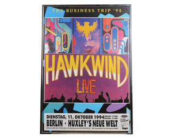 Lot 501 - Hawkwind Concert Poster
