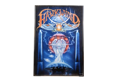 Lot 502 - Hawkwind Poster / P E Pracownik