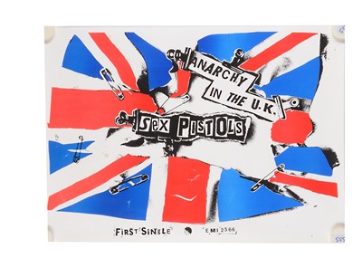 Lot 511 - Sex Pistols / Jamie Reid Poster