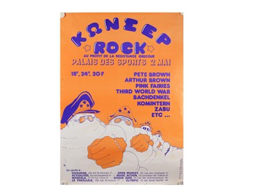Lot 513 - French Progressive Rock Festival Poster