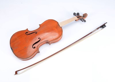 Lot 527 - German Violin
