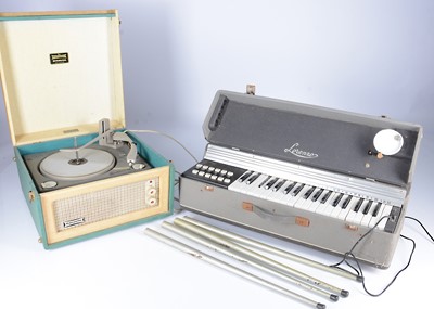 Lot 541 - Dansette Record Player / Lorenzo Piano