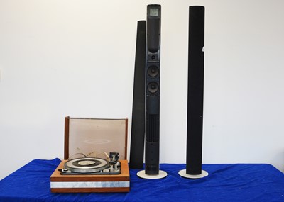 Lot 543 - Speakers / Video Disc Player / Turntable