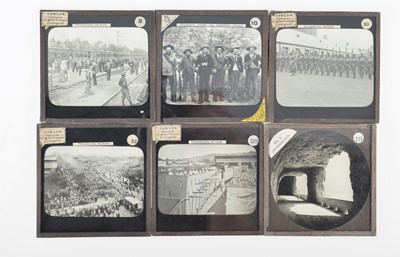 Lot 32 - Two Wood Boxes of Magic Lantern Slides