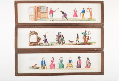 Lot 34 - Ten Sliding Magic Lantern Slides