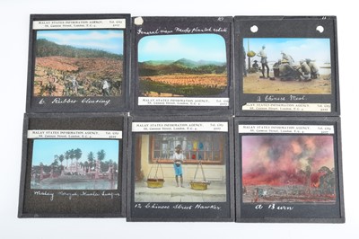 Lot 47 - A Set of Malay States Information Agency  3¼'' Magic Lantern Slides